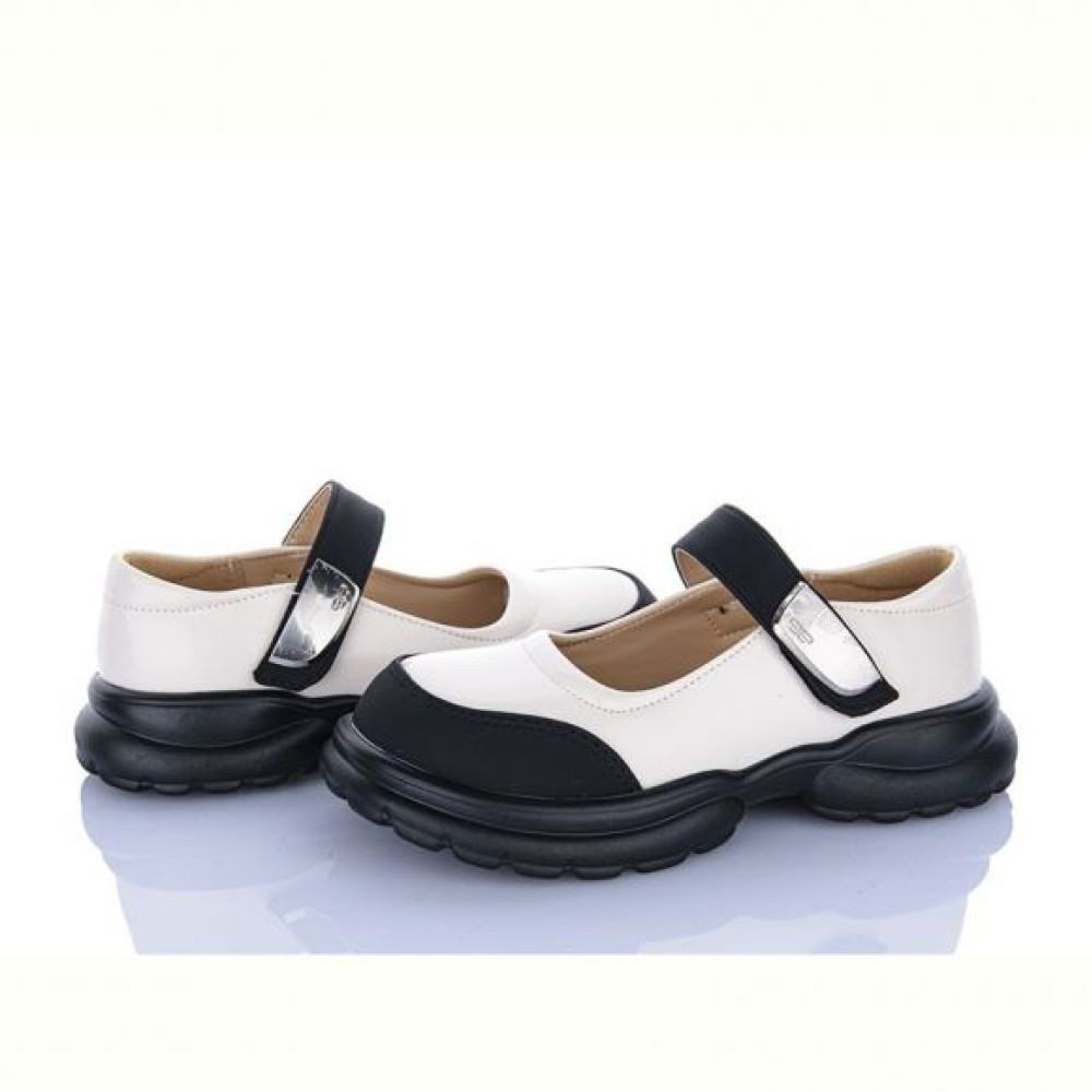 Туфли Clibee AD621 beige-black