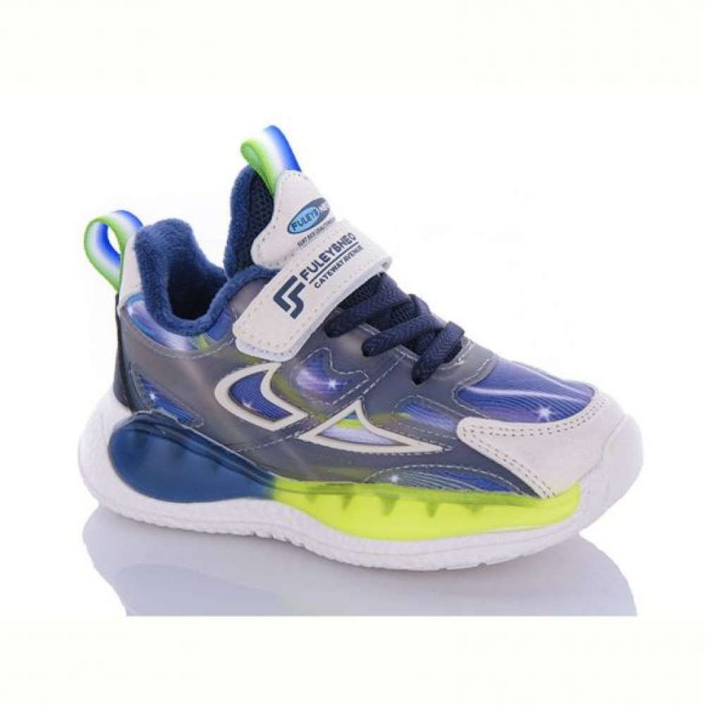 Кроссовки Comfort-baby 822-6 фліс блакитий(32-37)