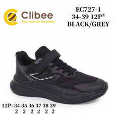 Кроссовки Clibee LAB-EC727-1 black-grey